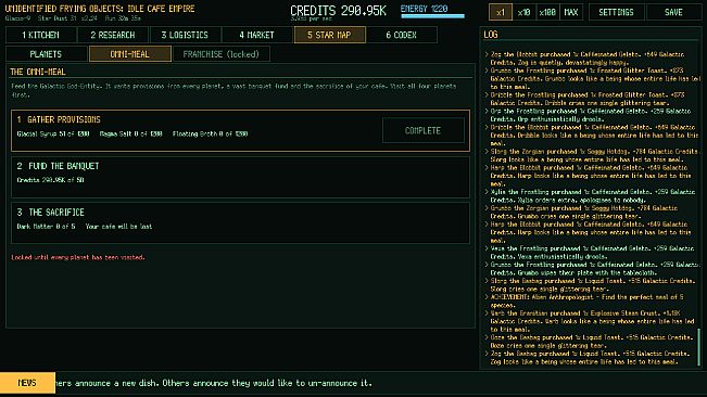 Unidentified Frying Objects: Idle Cafe Empire