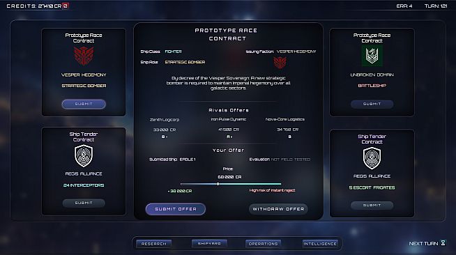 Starship Contractor: Galactic Tycoon