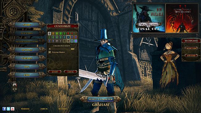 Van Helsing: Veteran Multiplayer Skin