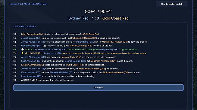 Simple Football League Manager