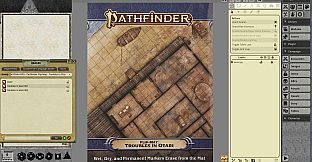 Fantasy Grounds - Pathfinder RPG - Pathfinder Flip-Mat: Troubles in Otari