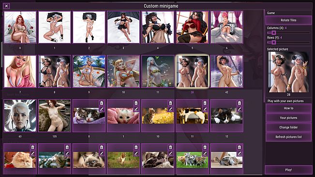 NSFW Solitaire & Puzzles