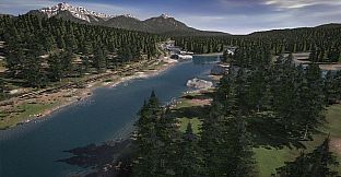 Trainz 2022 DLC - Canadian Rocky Mountains - Golden, BC