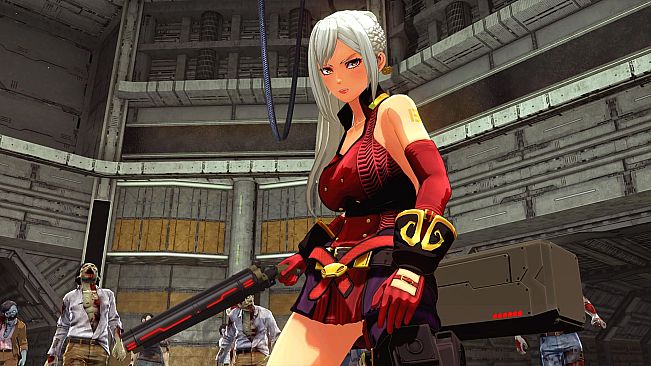 OneeChanbara ORIGIN - Exclusive Lei Costume: Uroboros Combat Uniform Glamorous Red