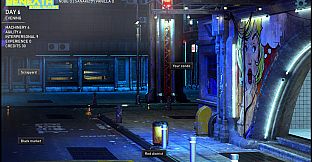 Beneath steel clouds