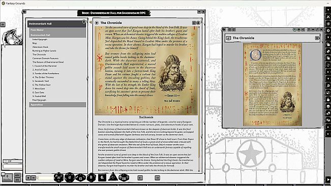 Fantasy Grounds - Dwimmerdark Hall for Shadowdark RPG