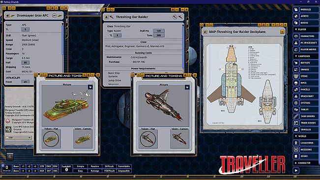 Fantasy Grounds - Traveller - Reach Adventure 8: Makergod