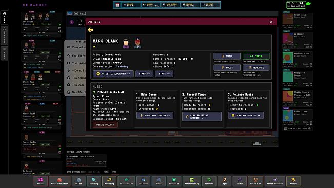 CD Market - Music Label Sim