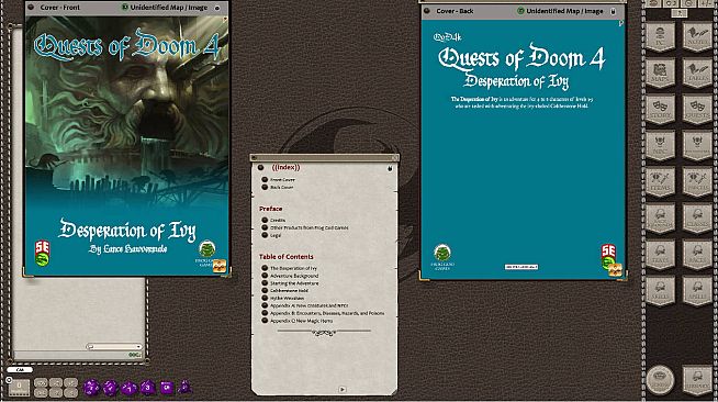 Fantasy Grounds - Quests of Doom 4: Desperation of Ivy (5E)