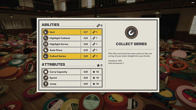 Archivist: Tidy Up Film Archive