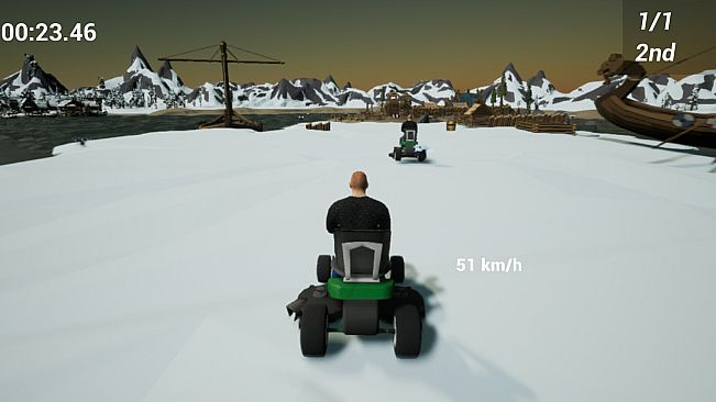 Lawnmower Game: Racing