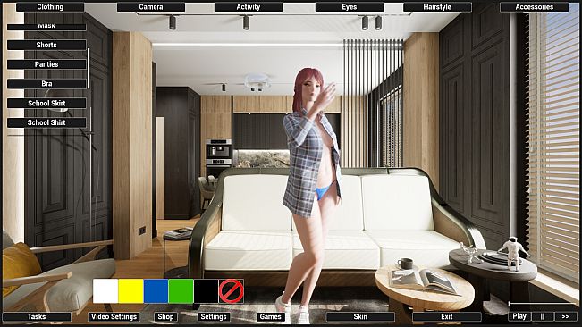 Virtual Girlfriend Lia - Home Wear