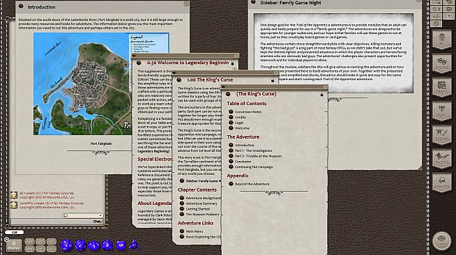 Fantasy Grounds - Trail of the apprentice: The King's Curse