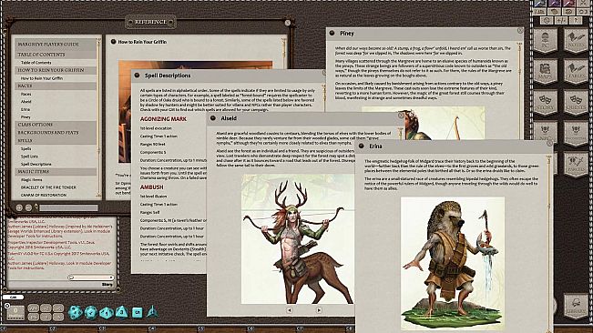 Fantasy Grounds - Margreve Player’s Guide (5E)
