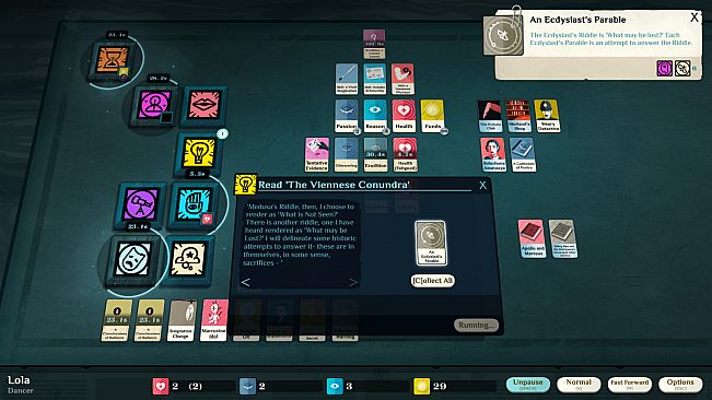 Cultist Simulator: The Dancer