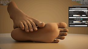 HAELE 3D - Feet Poses Lite - Drawing References