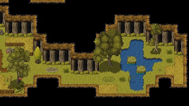 RPG Maker MZ - Country Woods Add-on Forest Lake