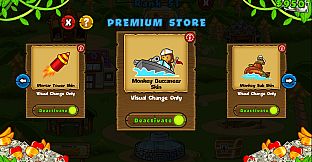 Bloons TD 5 - Navy Monkey Buccaneer Skin