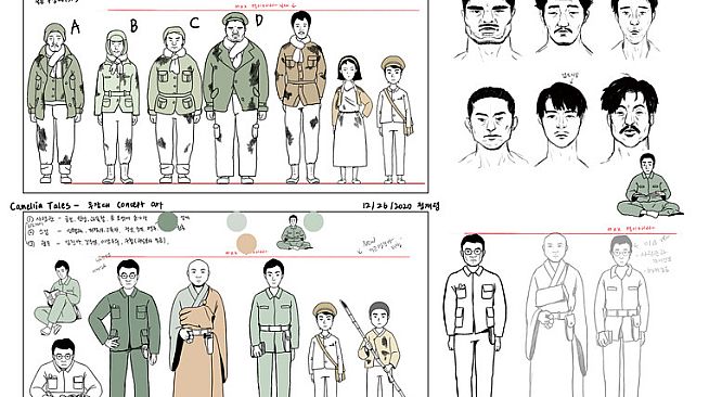 Unfolded : Camellia Tales - Digital Artbook