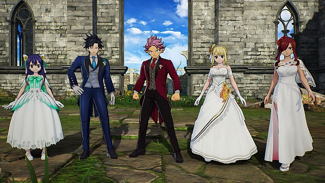 FAIRY TAIL 2 - Special Outfit Set "Happy Wedding"
