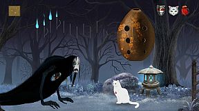 Cat and Ghostly Road