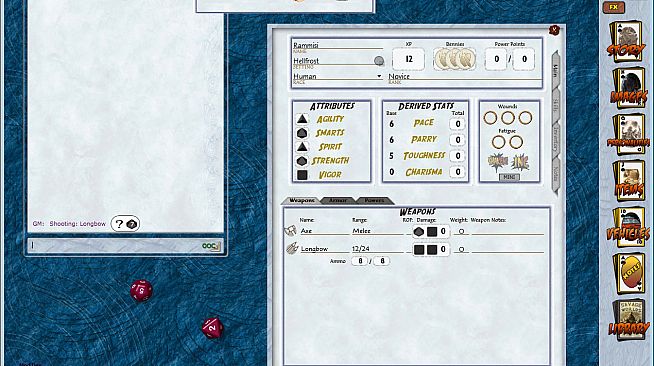 Fantasy Grounds - Savage Worlds: Hellfrost Player's Guide
