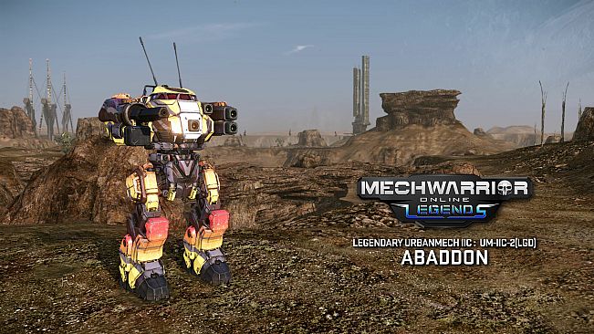 MechWarrior Online - Hashké and Abaddon Legendary Mech Pack