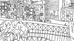 Looking For Cats In a Badly Drawn City