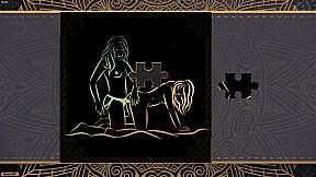 LineArt Jigsaw Puzzle - Erotica 4