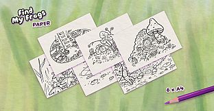 Find My Frogs - Paper