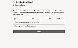 To the City of the Clouds