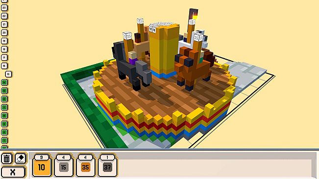 Coloring Voxels - Theme Park Pack