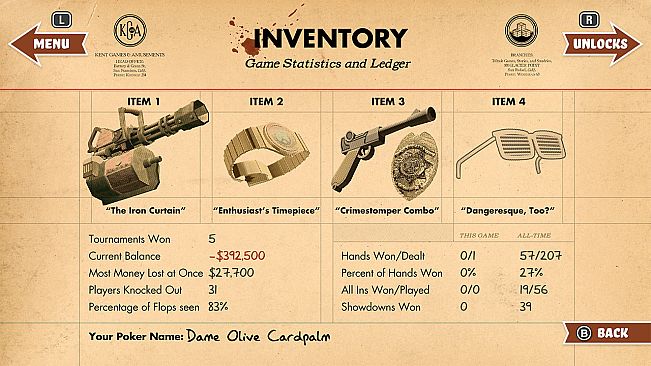 Poker Night at the Inventory