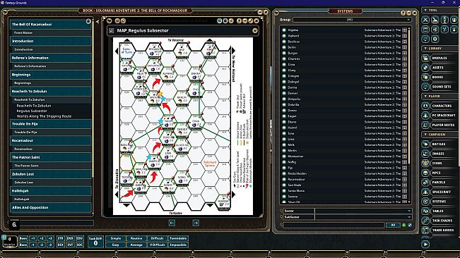 Fantasy Grounds - Traveller - Solomani Adventure 2: The Bell of Rocamadour