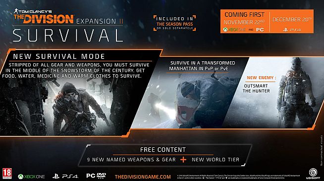 Tom Clancy’s The Division: Expansion II : Survival