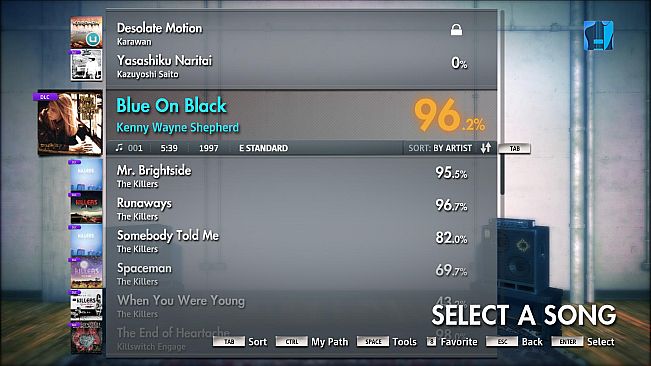 Rocksmith 2014 – Kenny Wayne Shepherd - “Blue on Black”
