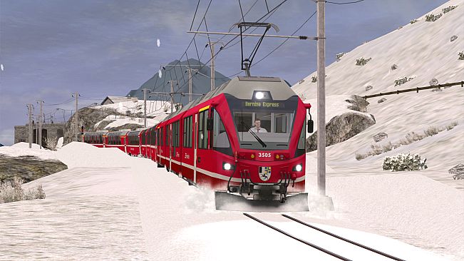 Train Simulator: Bernina Pass: St Moritz – Poschiavo Route Add-On