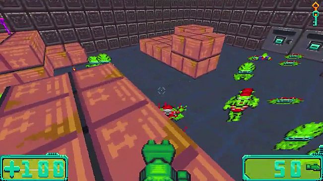 DOSMan: Space Aliens in Space!