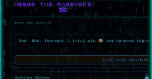 Guess The Password