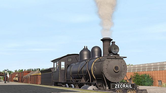 Trainz 2019 DLC - ZecRail V499 Blue & Gold and Christmas 2019
