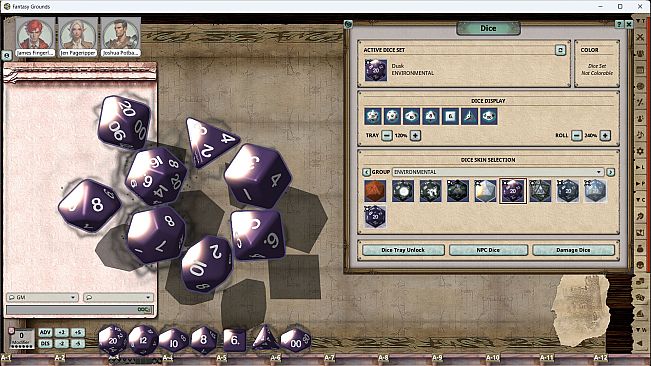 Fantasy Grounds - Enviro Dice Pack