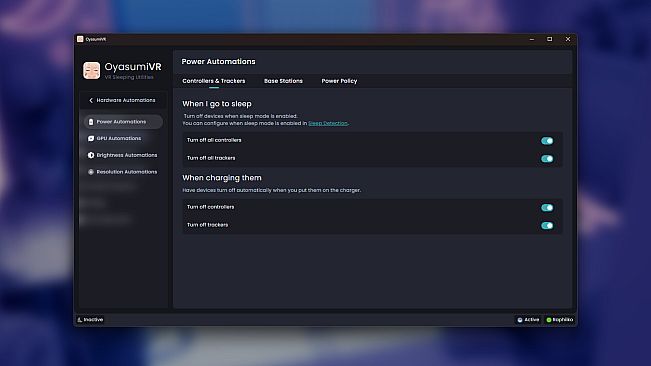 OyasumiVR - VR Sleeping Utilities