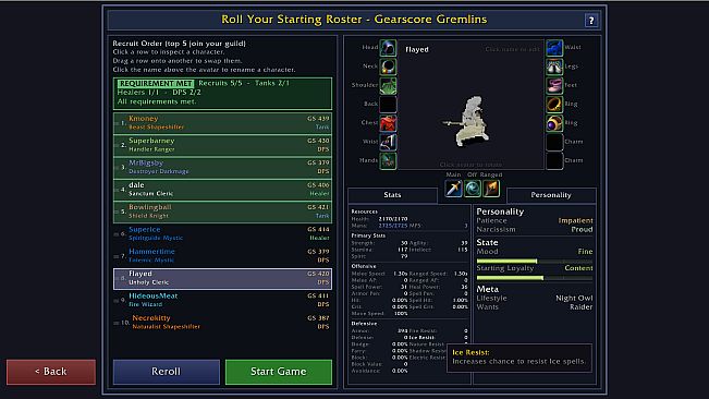 Theorycraft: Raiding Guild Simulator