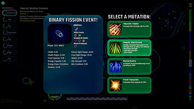 Lifeforms: Binary Fission