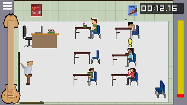 Jerking Off In Class Simulator