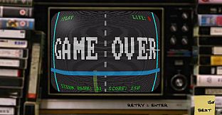 FIRST STEAM GAME VHS - COLOR RETRO RACER : MILES CHALLENGE