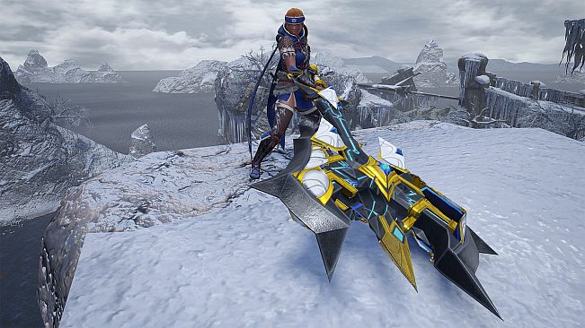 Monster Hunter Rise - "Lost Code: Sara" Hunter layered weapon (Charge Blade)
