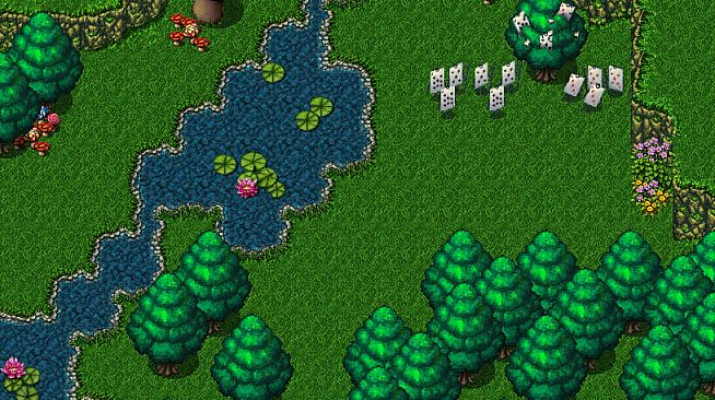 RPG Maker MV - Wonderland Forest Tileset