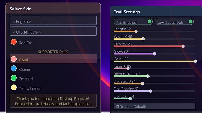 Desktop Bouncer - Supporter Pack