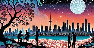 AI-VJ - Urban Mosaic 4k Visuals